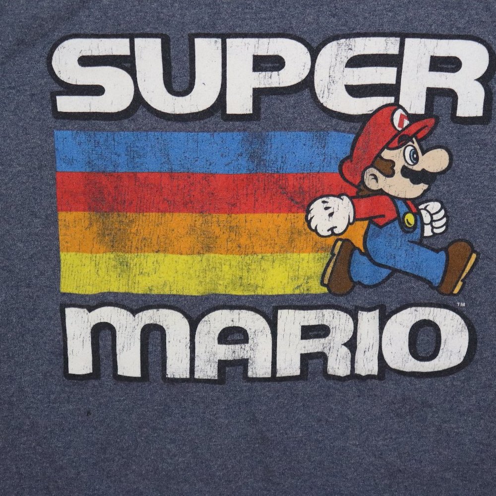 Super Mario Rainbow Run Gamer shirt Medium